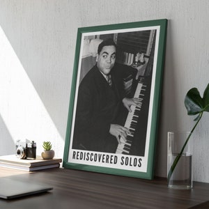 Fats Waller Jazz Poster: A Unique Music Gift | Ideal for Elevating Your Living Room Decor