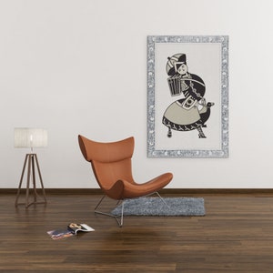 Augustus Jansson Art Remixes: Eleve a decoração da sua parede com estilo vintage e arte moderna para sala de estar ou banheiro