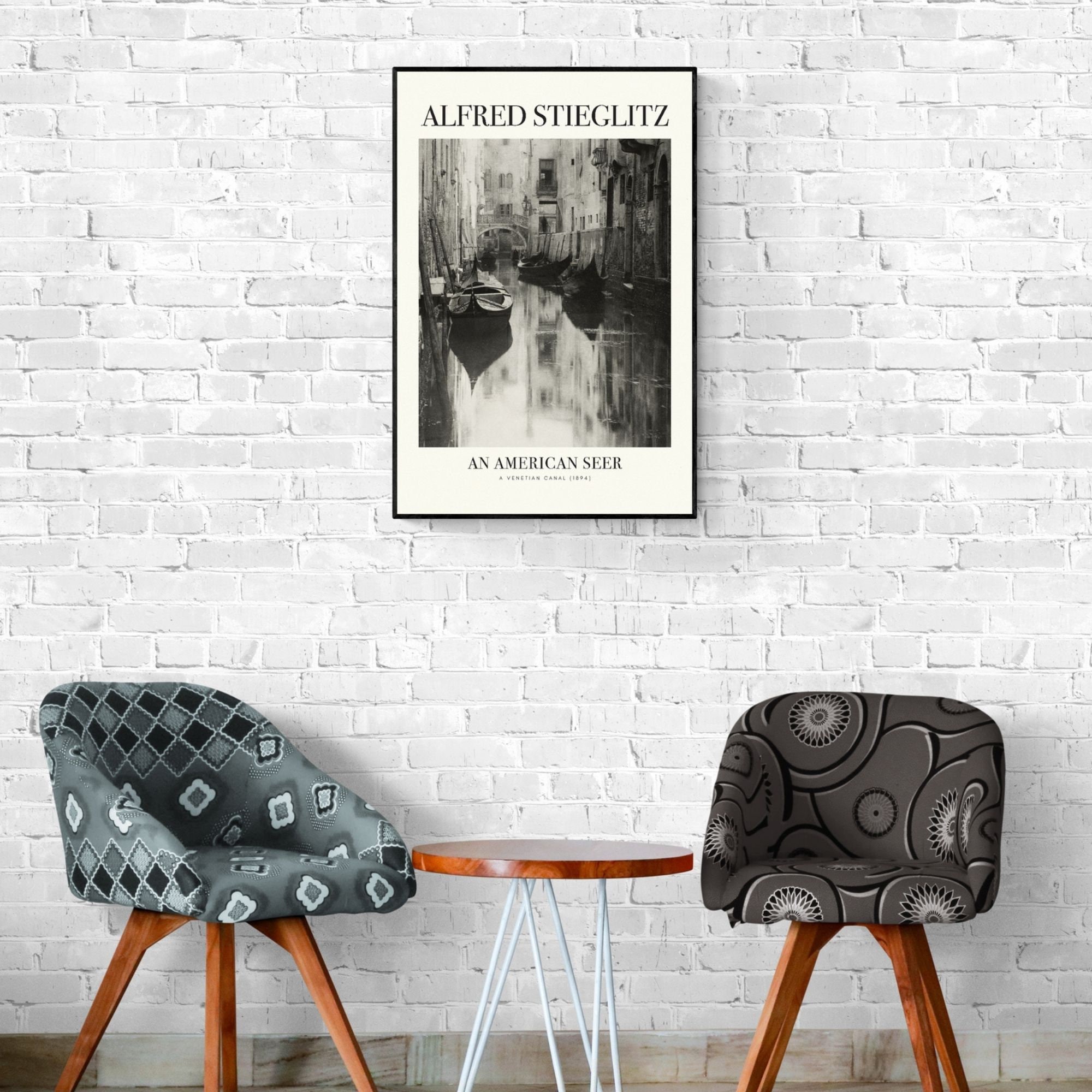 Alfred Stieglitz Canal, Iconic Photographs, World Famous