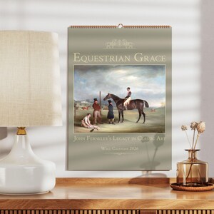 Calendario d'arte equina di John Ferneley: disegni classici di cavalli e splendide scene equine / Regalo ideale per gli amanti dei cavalli