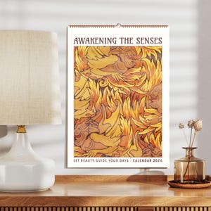 Vintage Botanical Art Wall Calendar: Arts & Crafts Movement