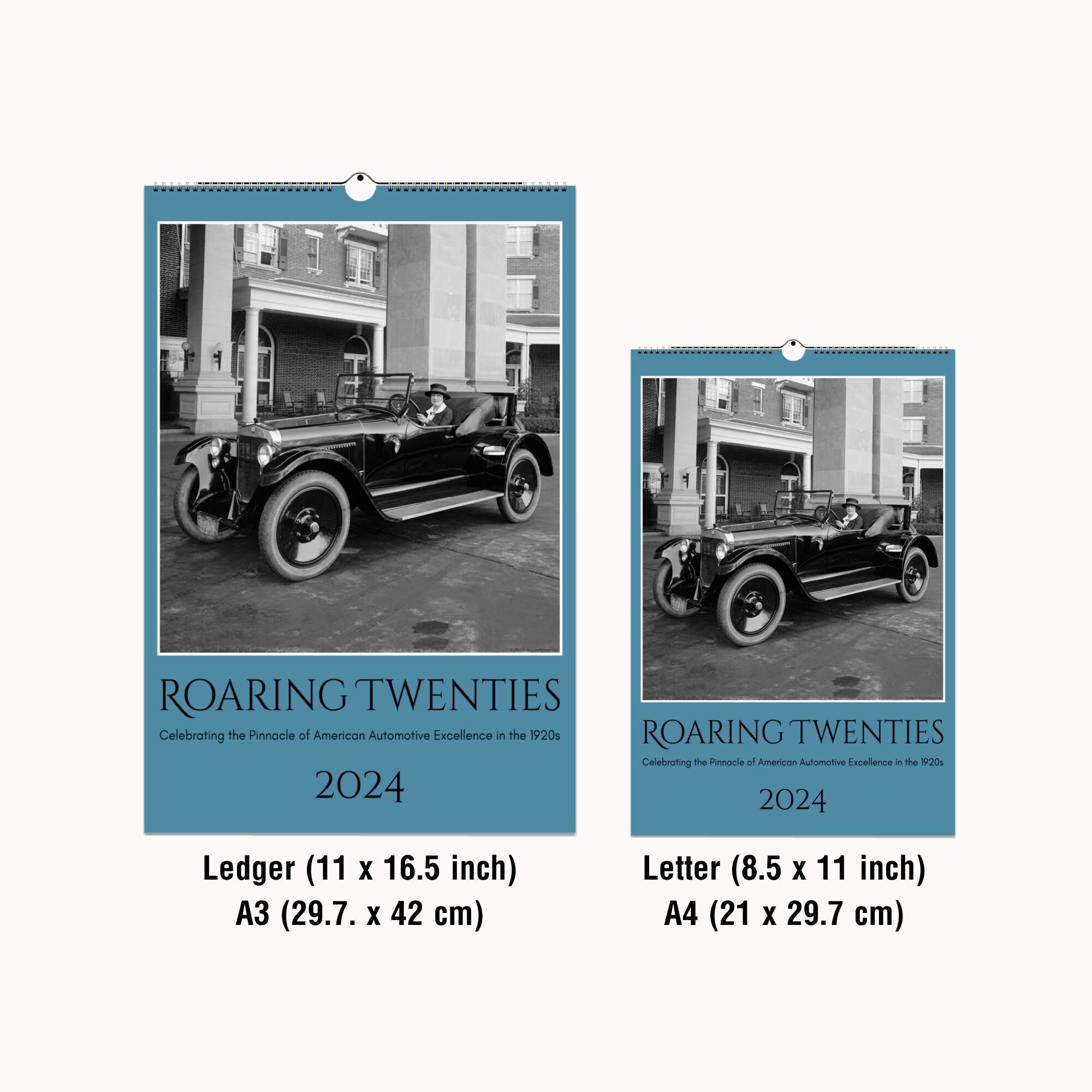 2024 Wall Calendar: Roaring Twenties Perfect Gift for Car Enthusiasts  Vintage American Automobile Legacy Collection - Etsy