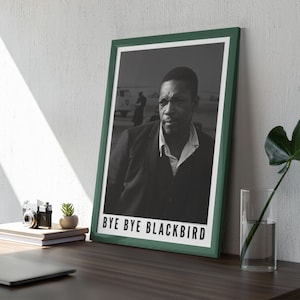 John Coltrane Jazz Poster: A Unique Music Gift | Perfect for Enhancing Your Office Wall Art