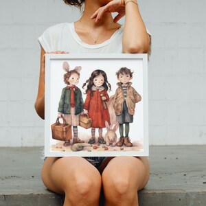 Arte caprichoso de la pared de la guardería: aventuras ilimitadas, arte de la pared de la habitación de los niños, decoración de la habitación del bebé, cartel ilustrado, regalo para ella