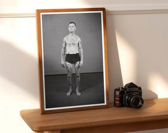 Vintage Tattoo Art - Pinups Don't Wear Shoes, Gallery Matte