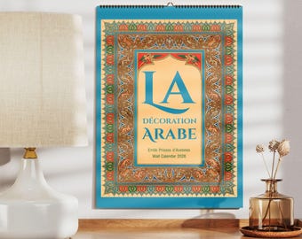Islamic Wall Calendar – Arabic Calligraphy, Ancient Civilization, Semi-Glossy Paper