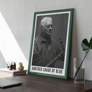 Lee Konitz Jazz Poster: A Unique Music Gift | Ideal for Elevating Your Living Room Decor