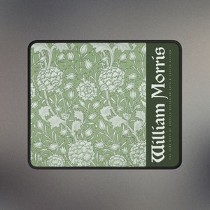 William Morris - Green Wild Tulip - The very best of British Victorian Arts & Crafts Design