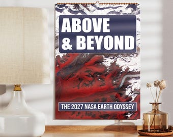 NASA Space Travel Wandkalender - Hubble-Teleskop, Sonnensystem, seidenmattes Papier