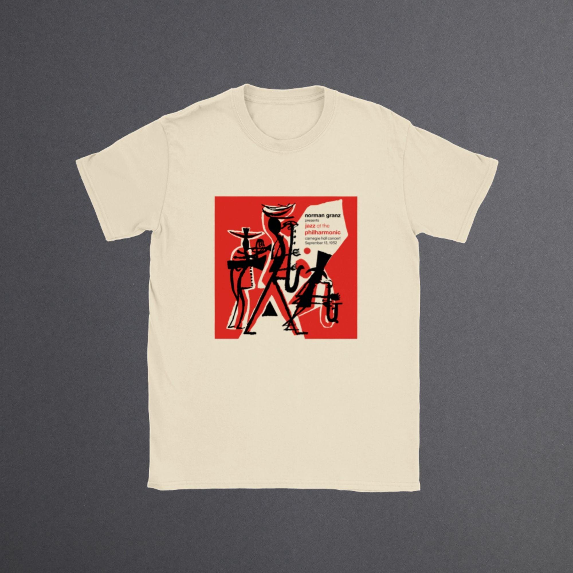 Jazz at the Philharmonic T-shirt - Vintage-style Musician Tee - Etsy