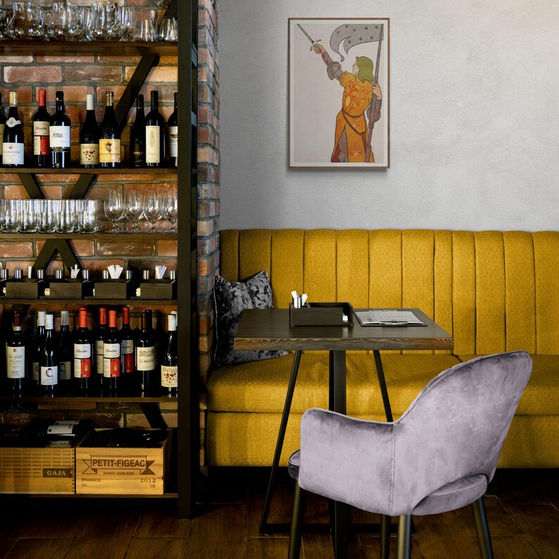 Edward Penfield – Joan of Arc, Bohemian Decor, Smooth Matte Art Print image 7