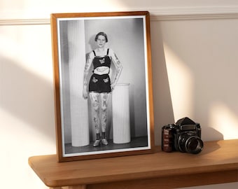 Arte de tatuajes vintage - Atrévete a mirar, Galería mate
