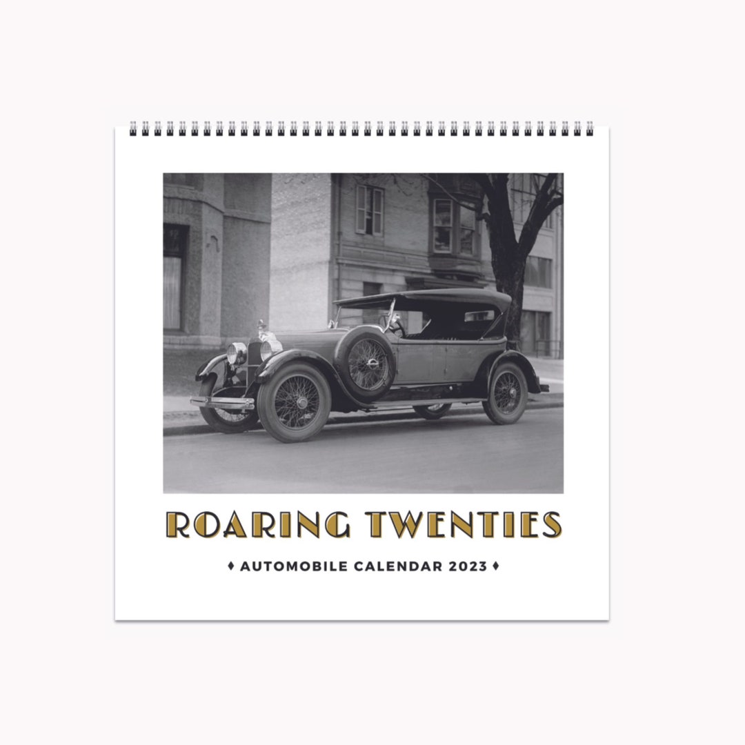2023 Wall Calendar Famous 1920s Cars the Roaring Twenties Etsy Finland
