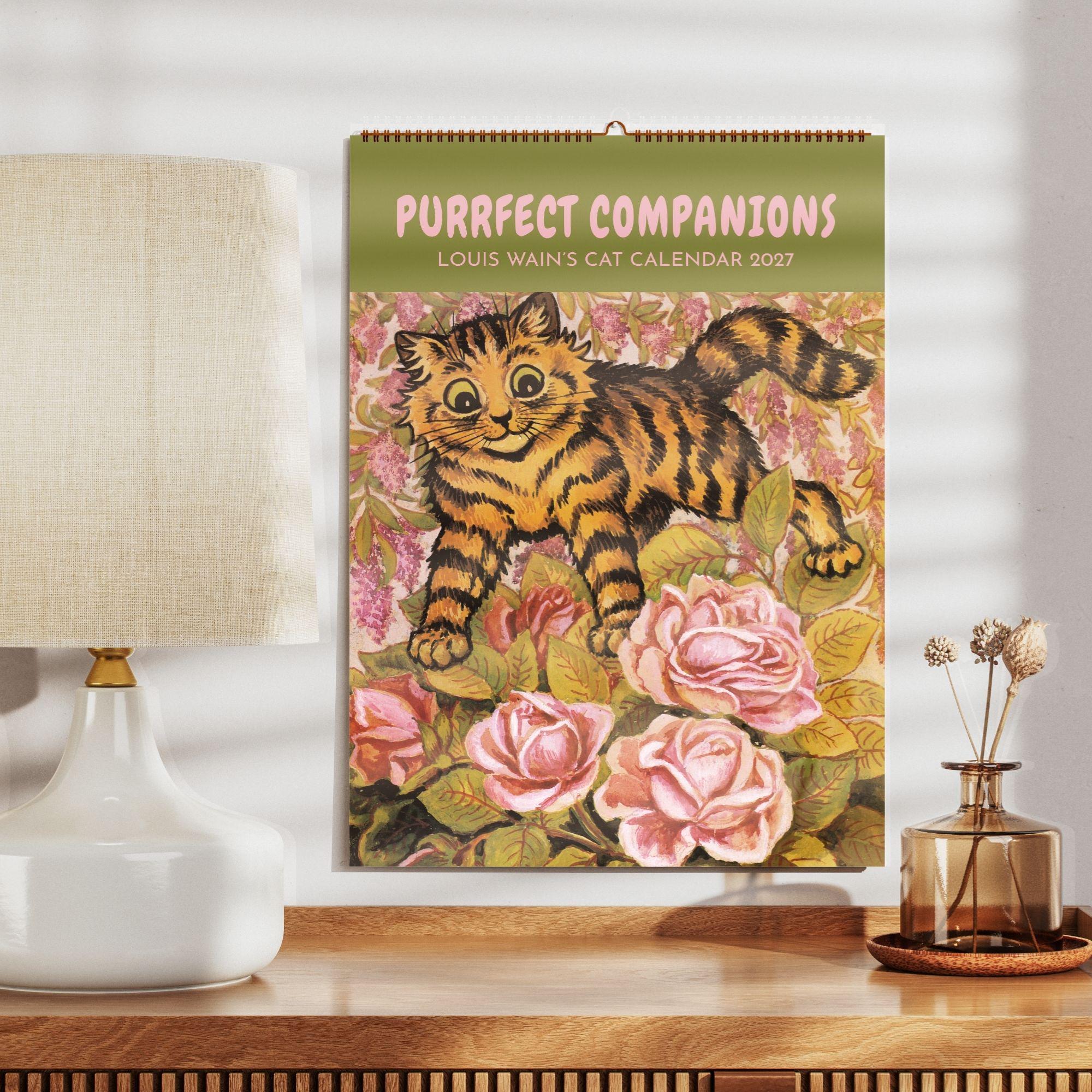 Vintage Cats Calendar - Etsy
