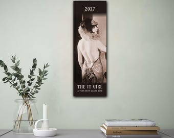Clara Bow Wall Calendar – American actress, Roaring Twenties, Nostalgic Gift, Semi-Glossy Paper