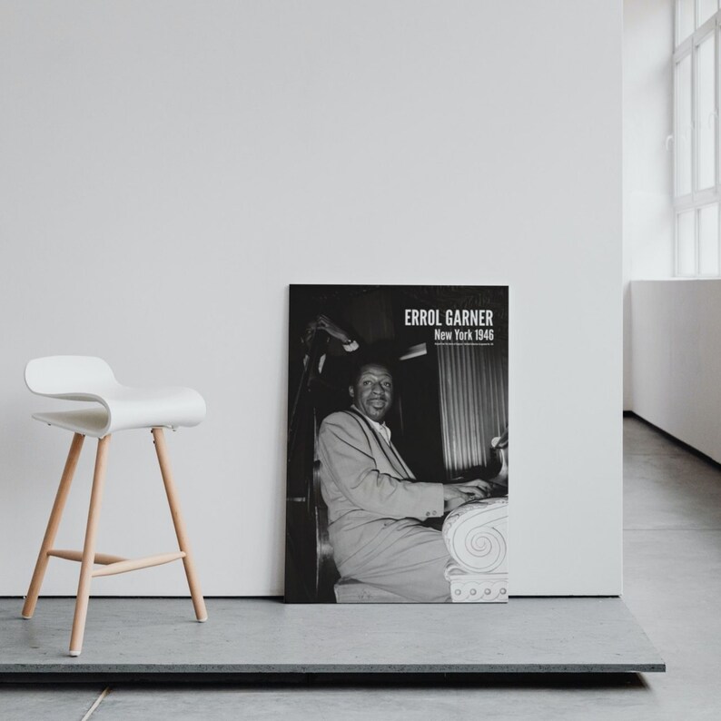 Erroll Garner Tribute: Jazz Print and Poster for Music Lovers - Etsy