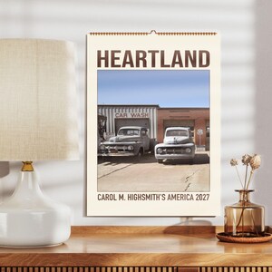 Carol M. Highsmith Wall Calendar – Travel Photography, Vintage Americana, Semi-Glossy Paper