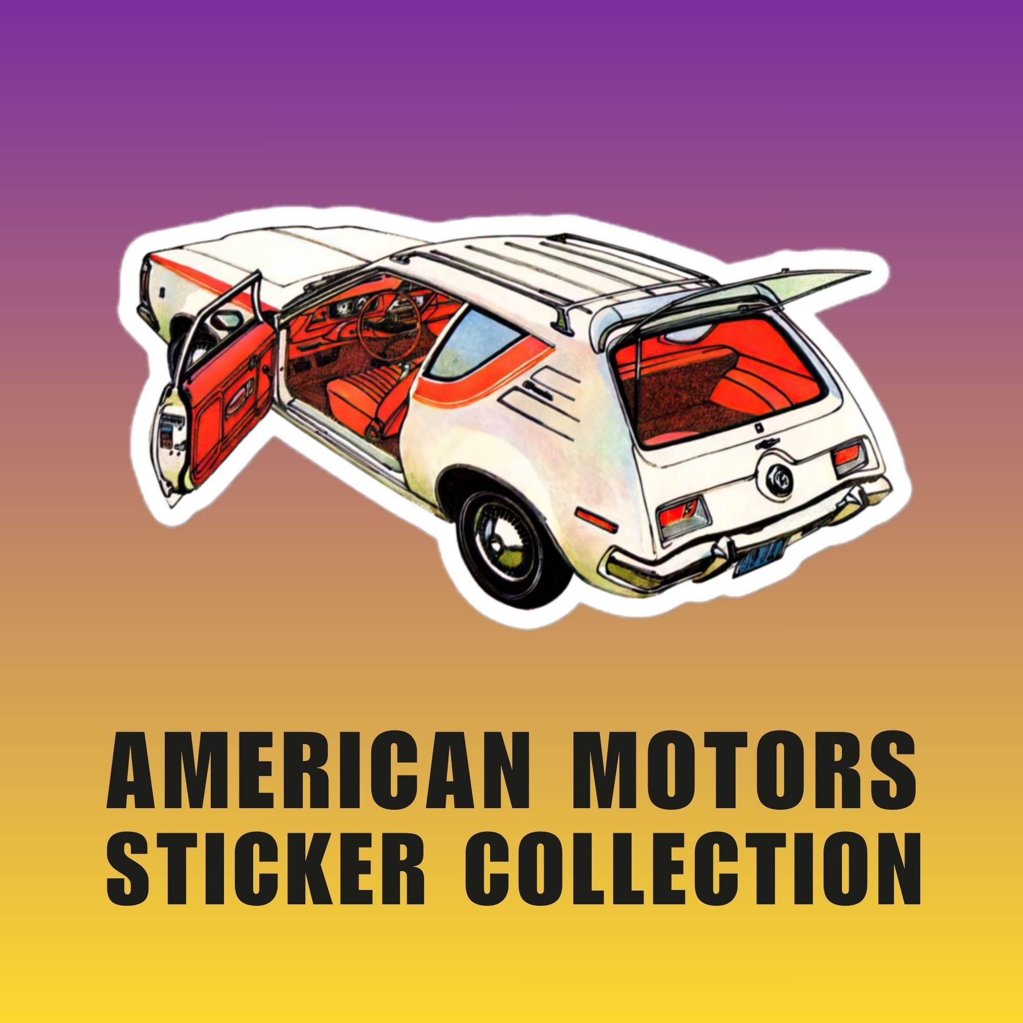 AMC Gremlin Sticker: Classic American Motors Car Kiss-cut Sticker - Etsy