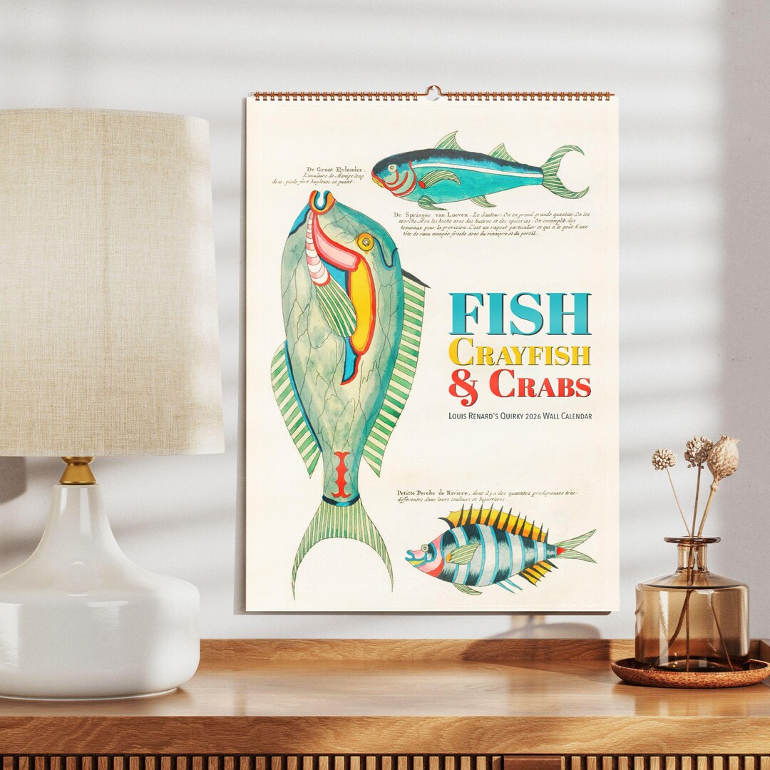 Marine Calendar – Louis Renard’s Fanciful Fish & Sea Creatures, Semi ...