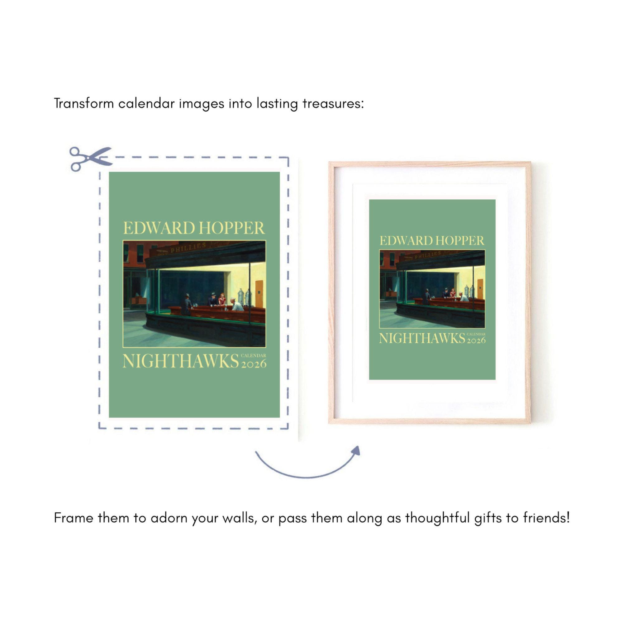 Edward Hopper 2025 Wall Calendar - Calendars.com