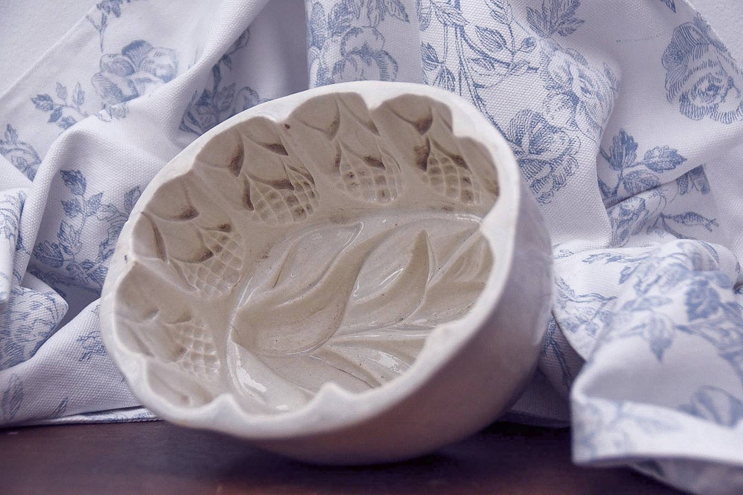 Terrine Mould Mold Antique White Ironstone Terrine Aspic Etsy