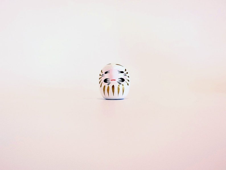 Daruma Doll 6cm White