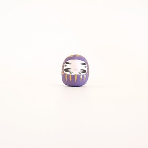 Daruma Doll 6cm Purple