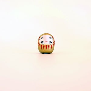 Daruma Doll 6cm Gold