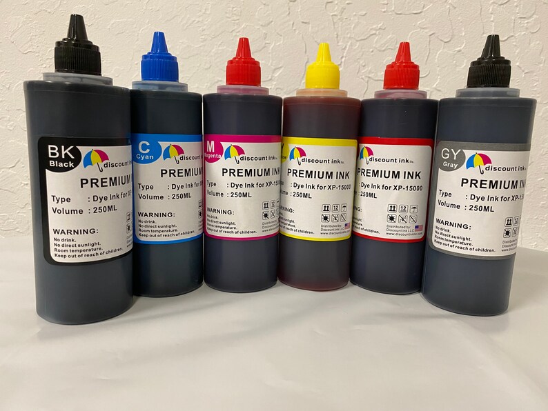 1500ml Premium CISS Refillable Ink Refill Bottle for Epson Etsy