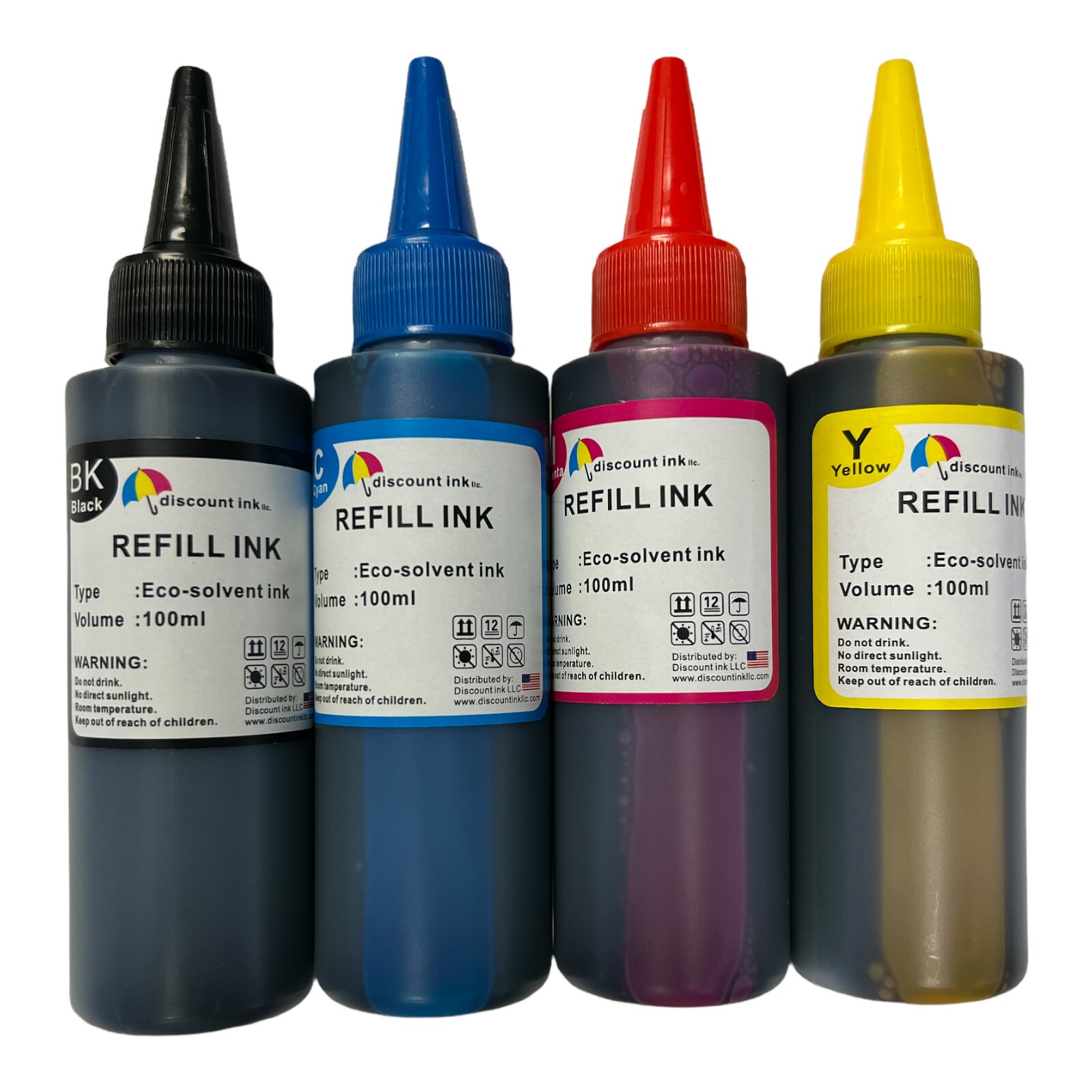 4pk Water Based Eco Solvent Ink E Tank Et15000 Et 850 Eco Etsy