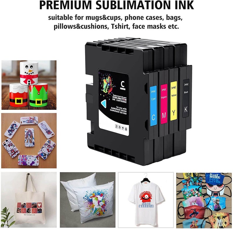 Refill Sublimation Ink Cartridge for Sawgrass 500/1000 Etsy