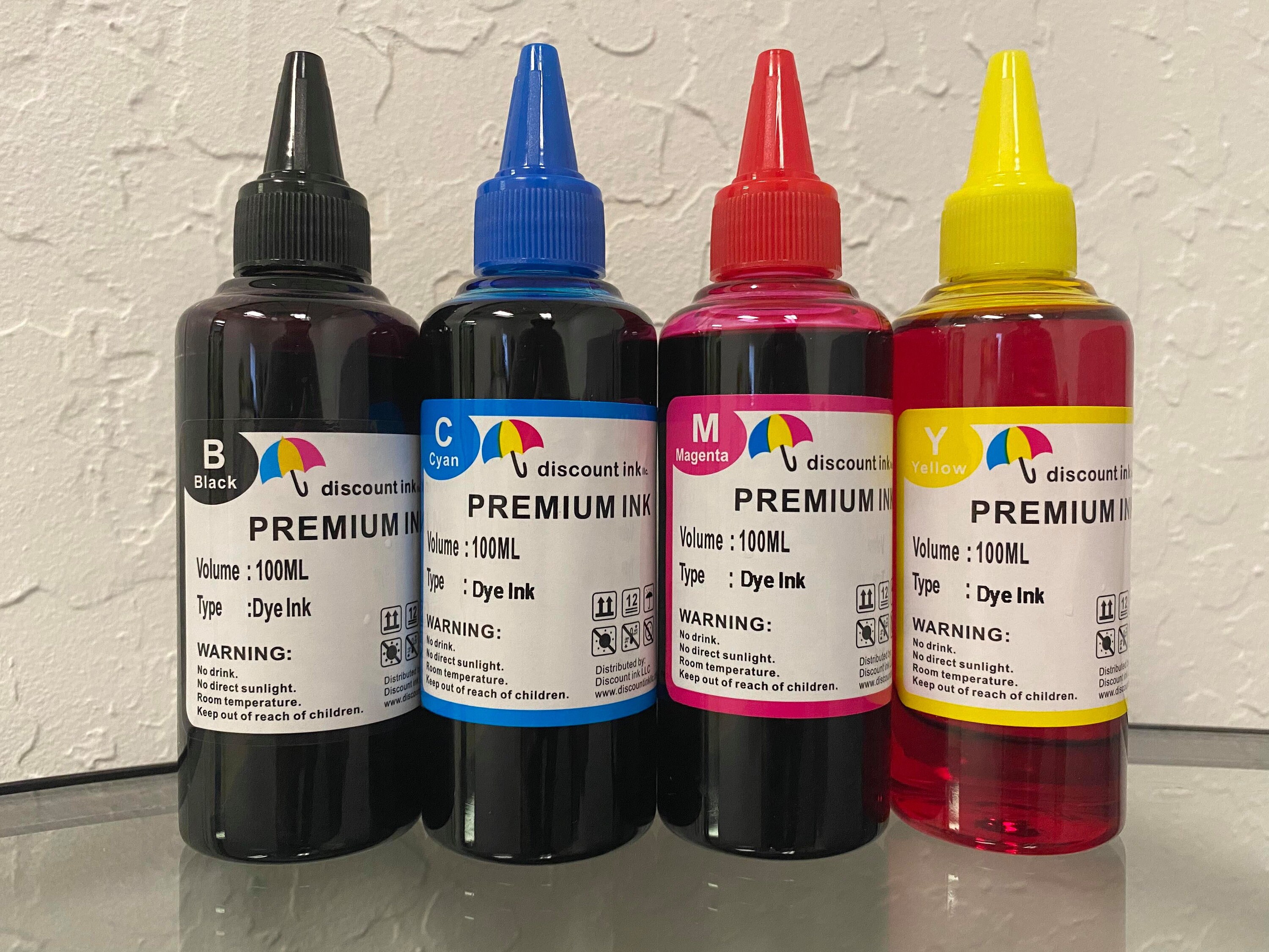 4X100ml Bulk Refill uv ink for Epson using 664 Eco Tank Etsy