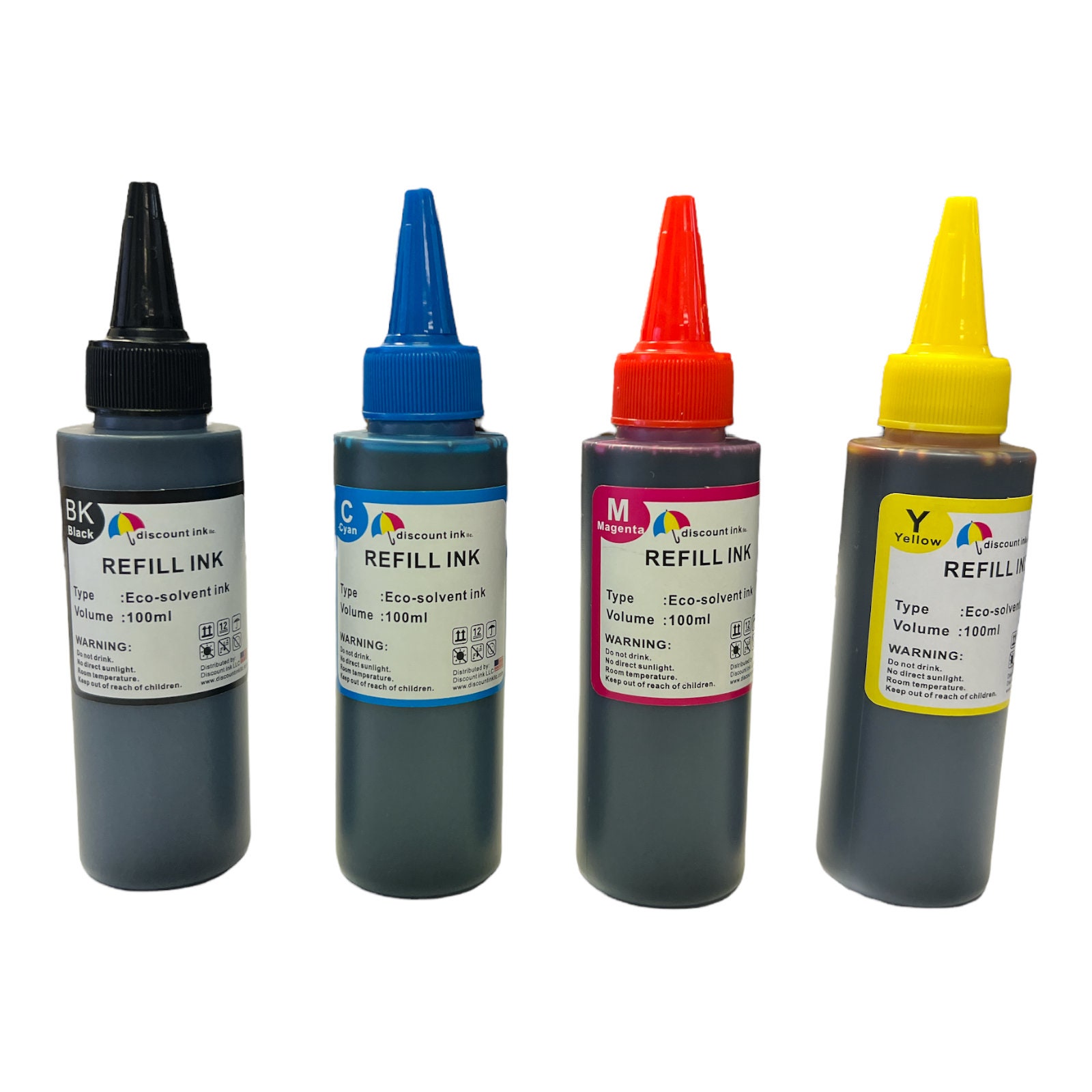 4pk Water Based Eco Solvent Ink E Tank Et15000 Et 850 Eco Etsy