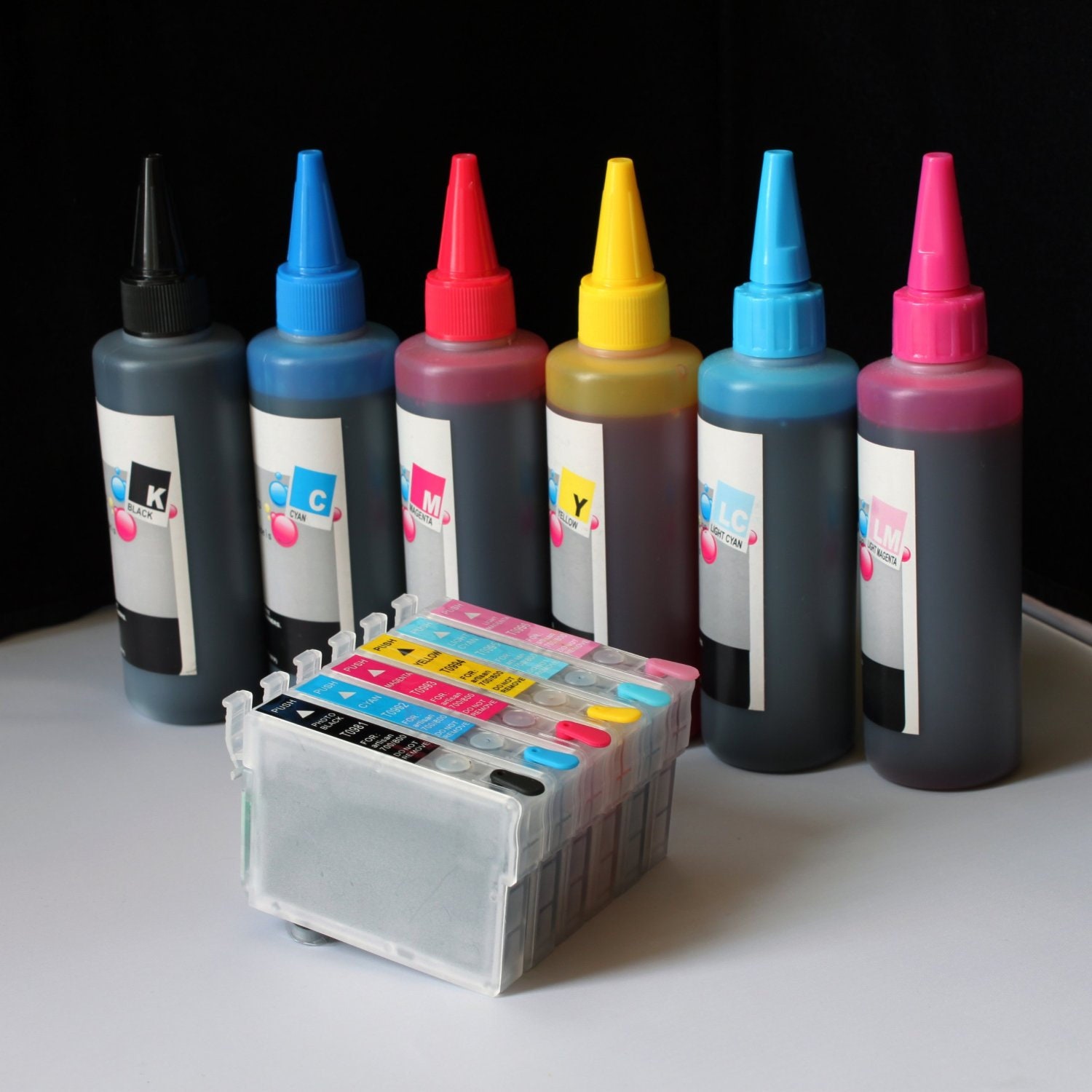 Refillable ink cartridges for Epson Stylus Photo 1400 Artisan Etsy