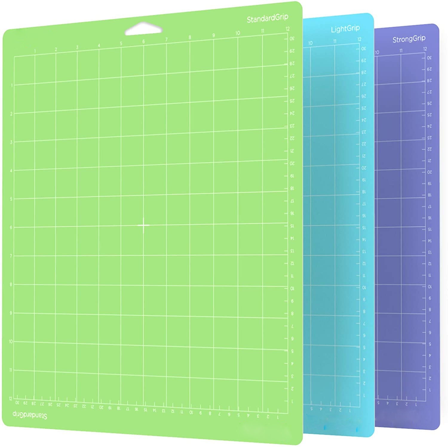 Cricut StrongGrip Machine Mat, 12 inch x 24 inch 3 Pack, Size: 12 x 24, Purple