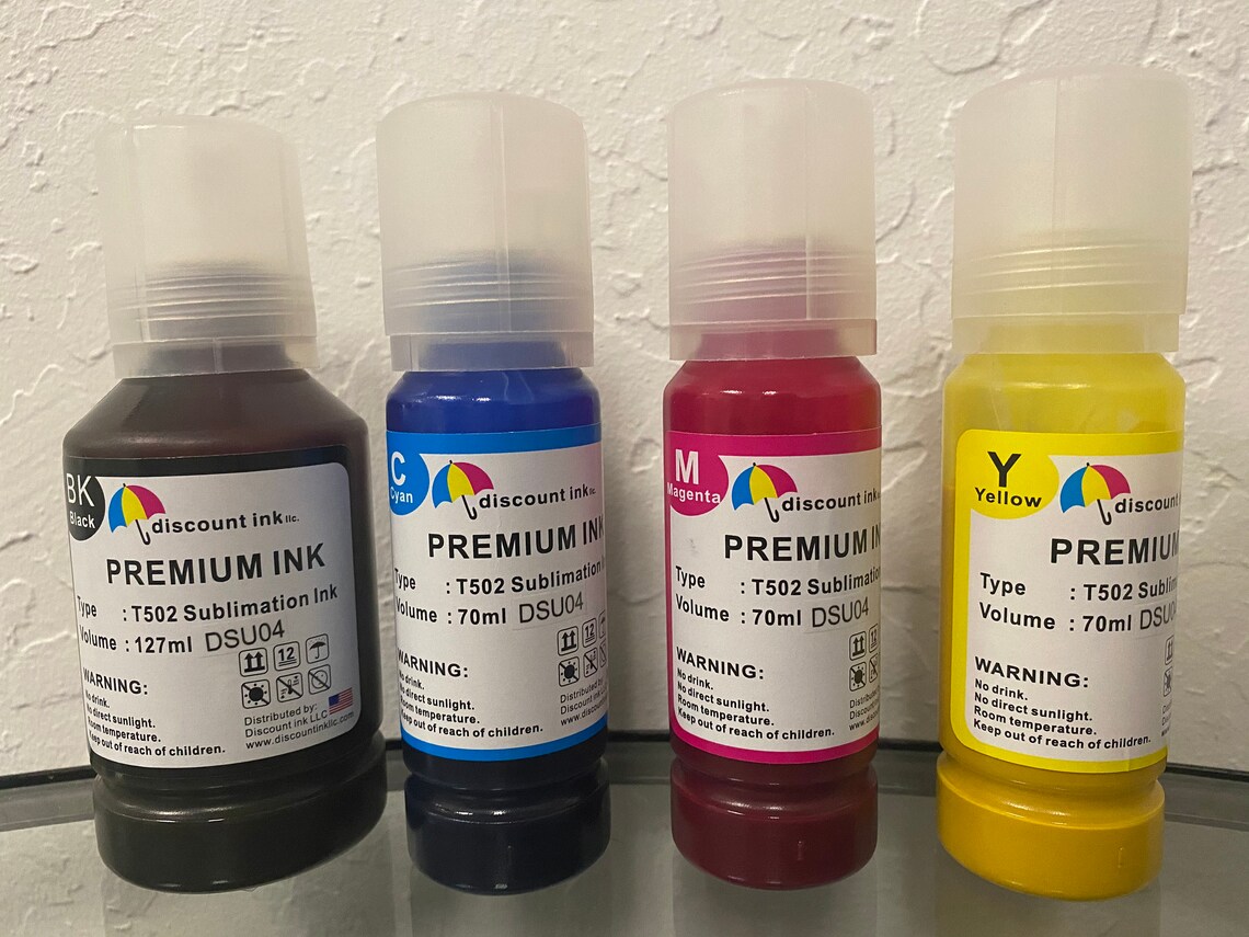Sublimation Refill Ink For Epson 502 T5021T5024 ET2750 2760 Etsy