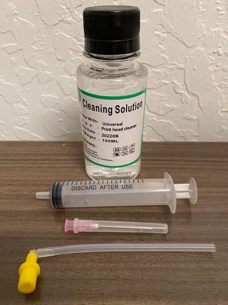 Universal Inkjet Printhead SUPER Cleaning Solution Kit Etsy