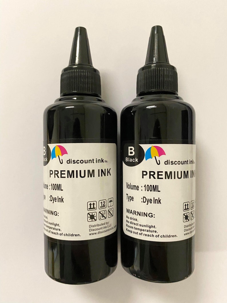 2x100ml refill ink for Canon cartridge PG243 CL244 PIXMA Etsy