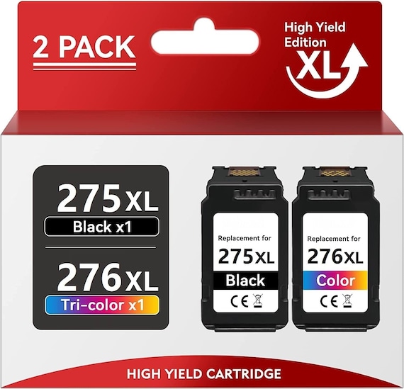 Canon Cartucho de tinta de color CL-276, compatible con impresoras PIXMA  TS3520, TS3522 y TR4720