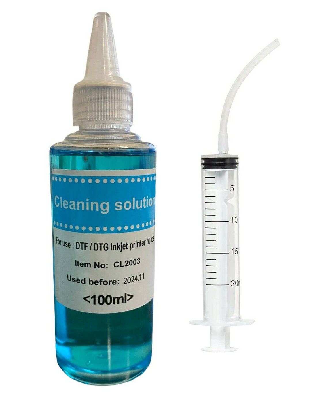 Cleaning Solution Cleaning Fluid Printhead Cleaner Unclog for DTF DTG