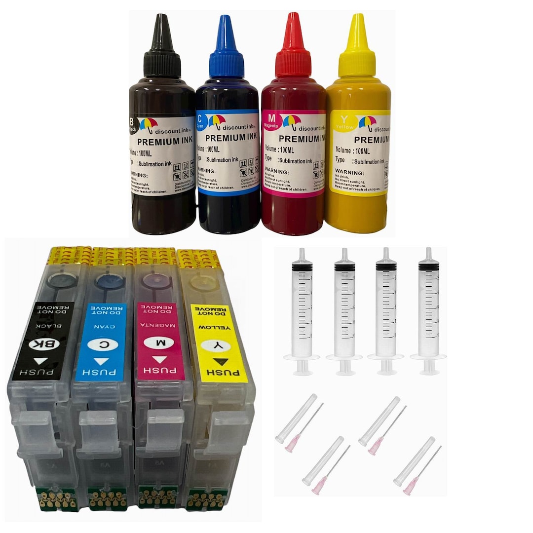 Sublimation Conversion Kit for Epson Workforce Printers T212 212XL