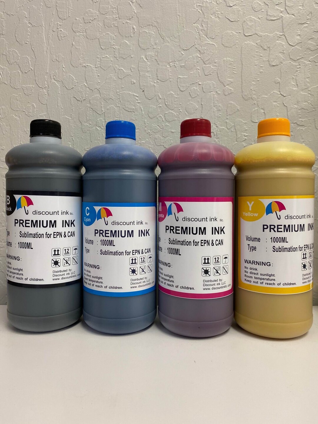 4000ml Premium Sublimation Ink for Heat Transfer, Heat Press, Sublimate