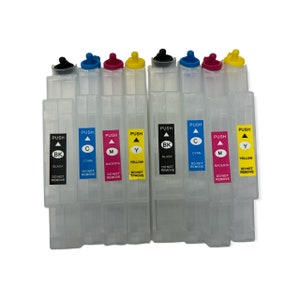 Empty Refillable Ink Cartridge Compatible for Sawgrass SG500 SG1000 Printer, Refill with Pigment or Sublimation Ink