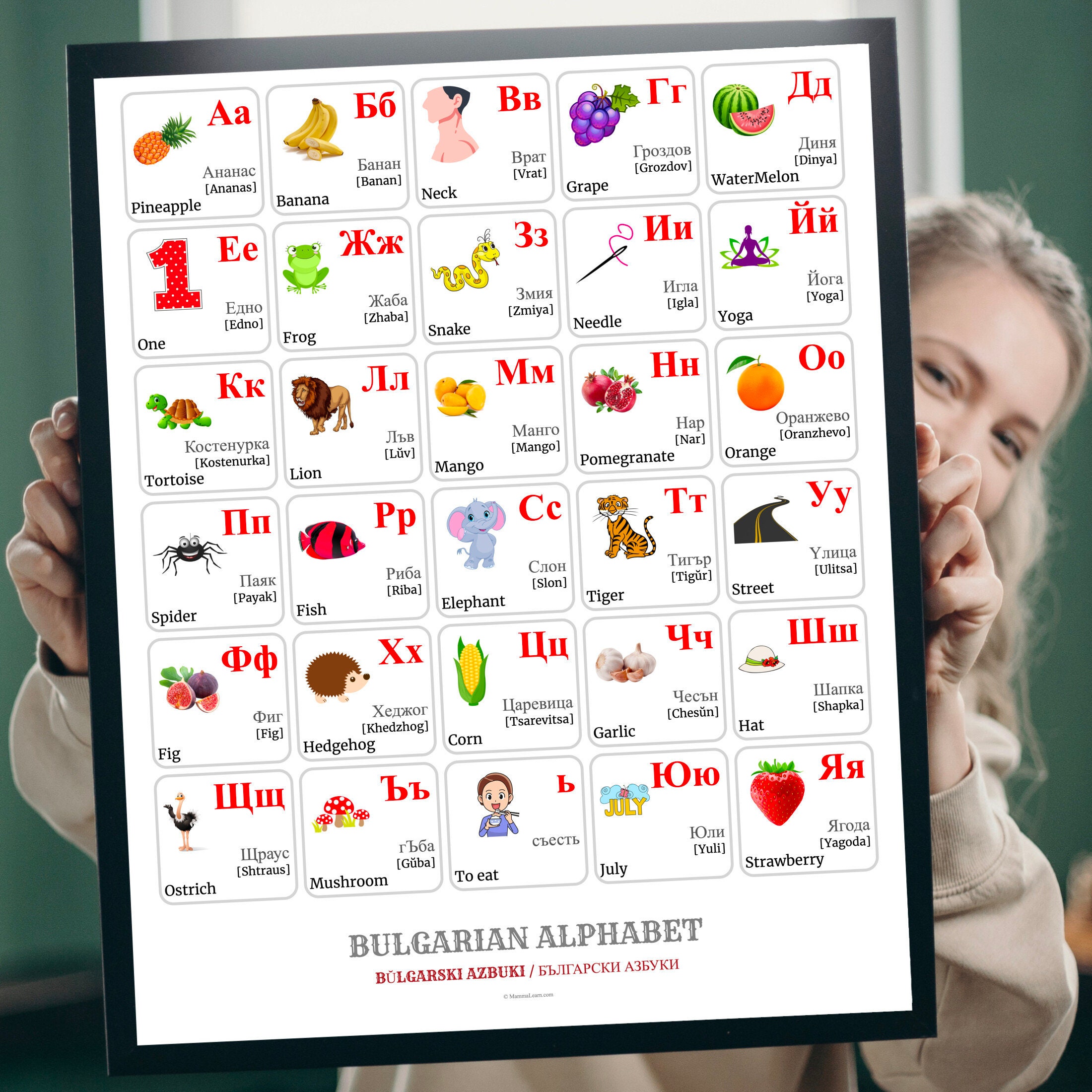 Bulgarian Alphabet