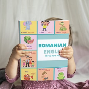 Romanian Childrens Book ( Romanian English 1st 100 Words Book, Romanian