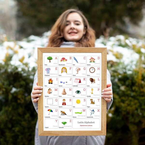 Latin Poster - Etsy