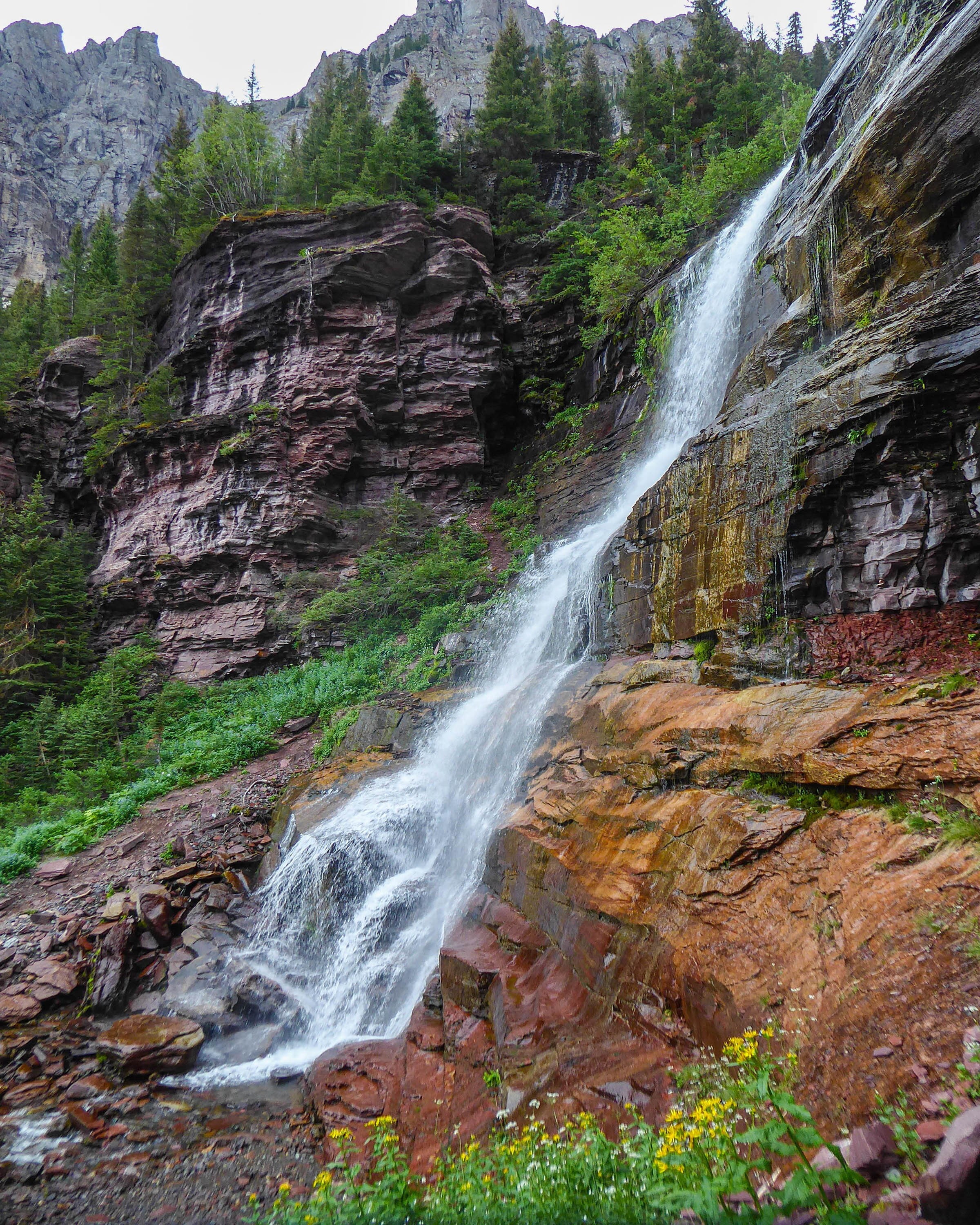 Telluride Colorado Bridalveil Creek Trail Lost Creek Uncompahgre