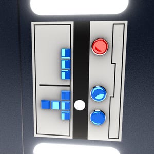 Death Star Chasm Controls that Extend the Bridge 3D Printable Files