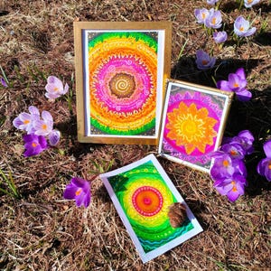 Mandala de Elementos Personales – Pintura personalizada con inspiración astrológica (A6 o A5)