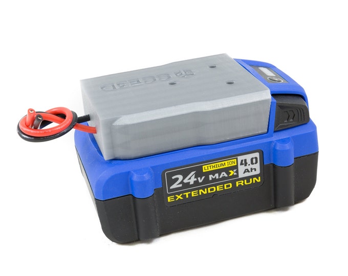Kobalt 24V MAX Li-ion Battery Adapter RC Robotics Power Output Connector DIY
